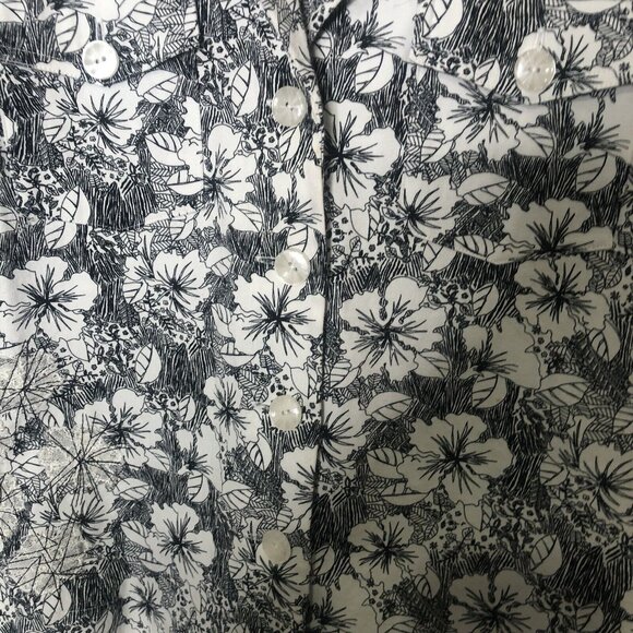 Christopher & Banks Jacket Womens Medium Black White Floral Embroidery - Picture 5 of 9